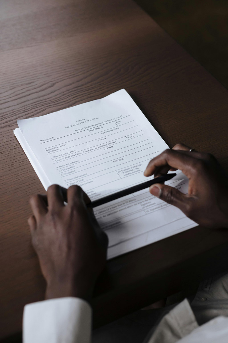 Document legal translation